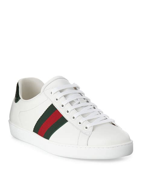 men's gucci trainers sale|gucci ace men's trainers.